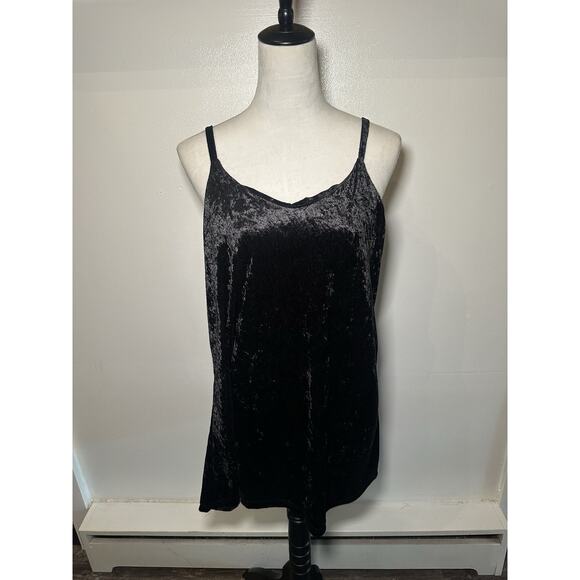 Vintage Byer California Dress Womens Medium Velvet Gothic Black Mini Whimsigoth - Picture 1 of 6